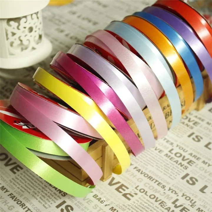 2    1.2cm 30m Balloon Ribbon Wedding Birthday Party Supplies Decoration Satin Ribbons For Diy Make bows Gift Flowers Tie Bouquet