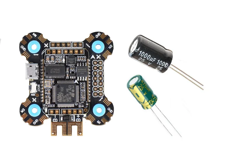 

JHEMCU F722 PDB OSD BEC galvanometer flight control four-axis FPV crosser race F7 flight control for RC Drone FPV Racing Toys