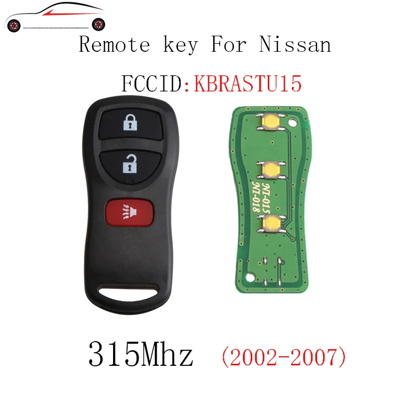 Горбин 315 МГц дистанционный ключ для Nissan Armada Frontier Murano Pathfinder Quest Titan Xterra 2002 2003 2004 2005