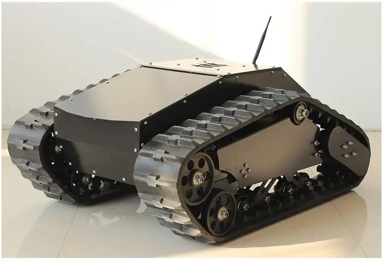 880t 100 кг большая нагрузка цельнометаллический Робот Танк платформа амортизация шасси подвеска гусеничный шасси