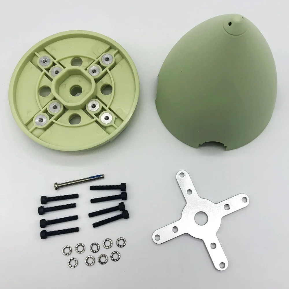 Spinner pour avion RC Flightline Freewing Spitfire 1600mm, pièce de rechange montée sur le nez