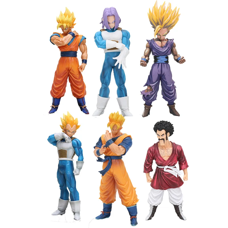 15 20 см Dragon Ball Z разрешение солдат Супер Саян Вегета ГОКу стволы Гохан фигурку