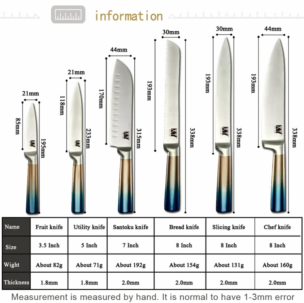 Xyj кухонный нож для повара, держатель для хранения ножей из нержавеющей стали, точилка для ножей, Многофункциональная подставка для ножей большой емкости