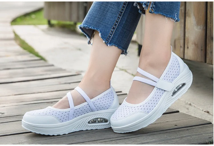 RS 8023 Breathable Summer Autumn Women Flats Shoes -9