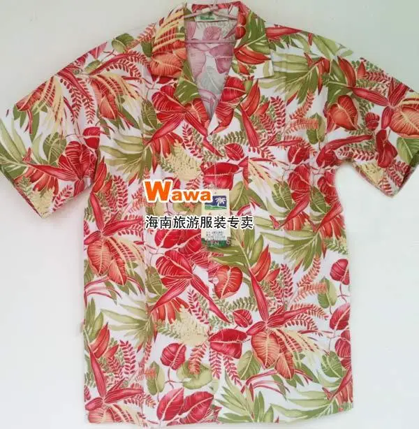 Качественная мерсеризованная Хлопковая мужская рубашка с цветочным принтом, коммерческая рубашка для вечеринок 1178a, пляжные рубашки гавайская рубашка 2XL 3XL