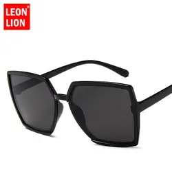 LeonLion 2019 Модные солнцезащитные очки женские/мужские брендовые дизайнерские роскошные солнцезащитные очки Женские винтажные уличные Gafas De