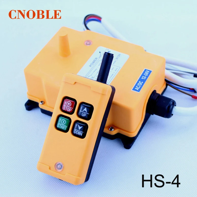 

F21 DC12V Single Speed 1 Transmitter+1 Receiver wireless Hoist Crane Industrial Wireless Remote Control Push button Switch