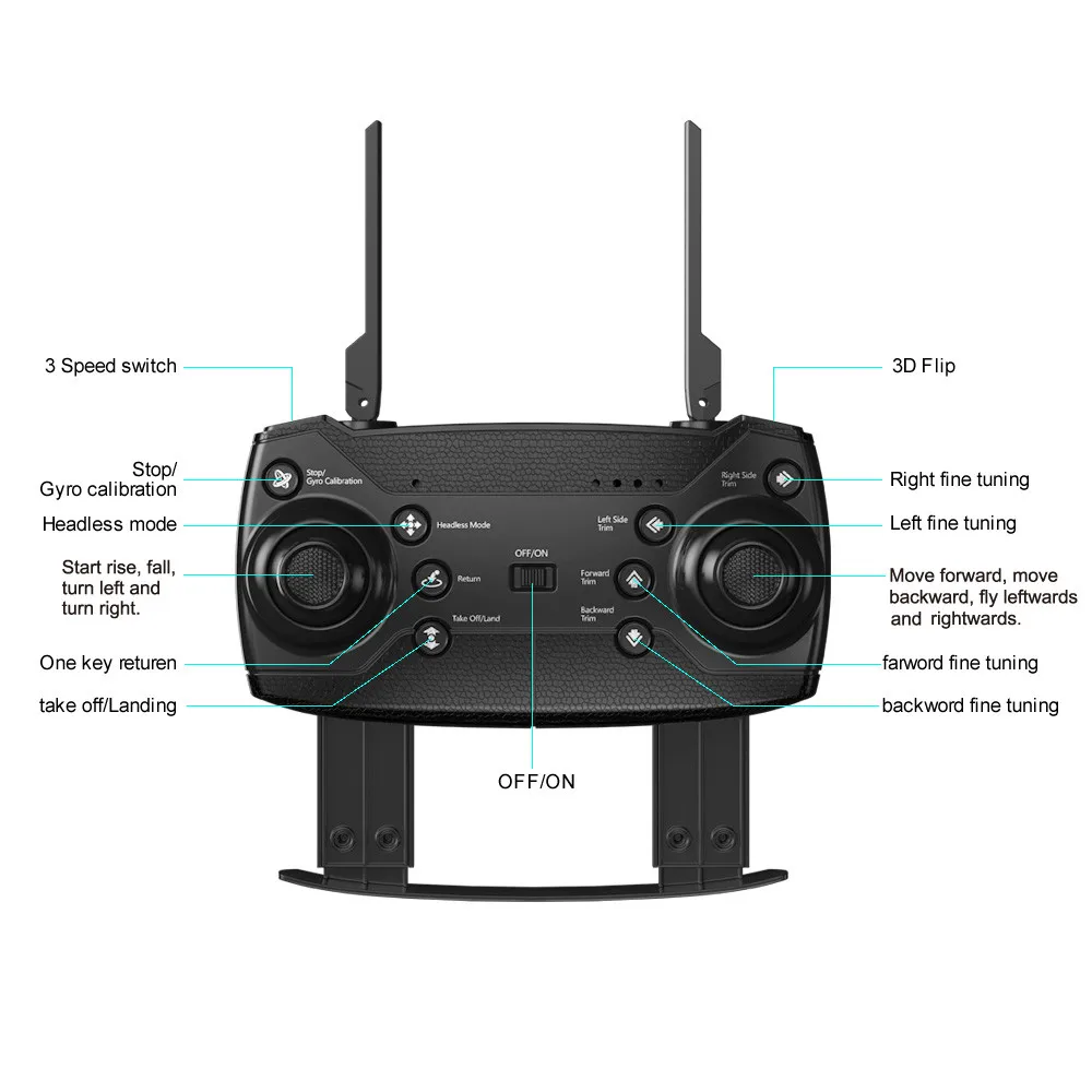 FQ40 2,4G 720P широкоугольный wifi HD камера Дрон RC вертолет Квадрокоптер Hover