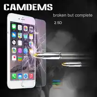 CAMDEMS 500 stücke für iphone 11pro max 11 xs max xr 6 6S 6plus 8 8plus X 7 7plus schutzhülle film Gehärtetem Glas screen protector