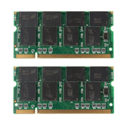 YOC-5* Горячая 2GB 2X1GB PC2700 DDR-333 Non-ECC 200-Pin CL2.5 ноутбук(SODIMM) память(ram) Новинка