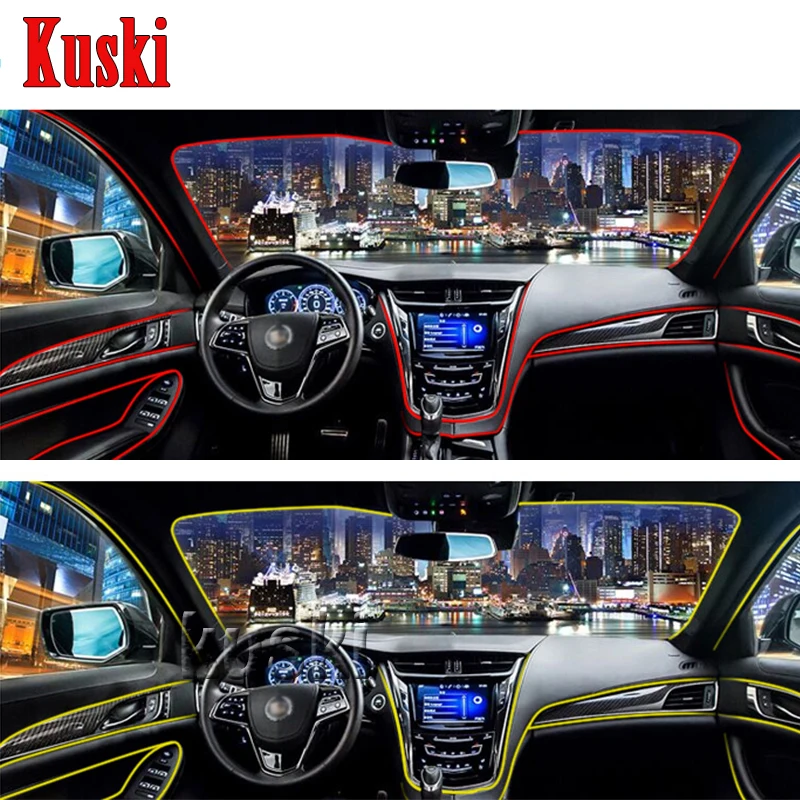 Освещение атмосферы салона автомобиля для Opel Astra H J G Insignia Mokka Corsa D Vectra C Zafira Meriva Seat