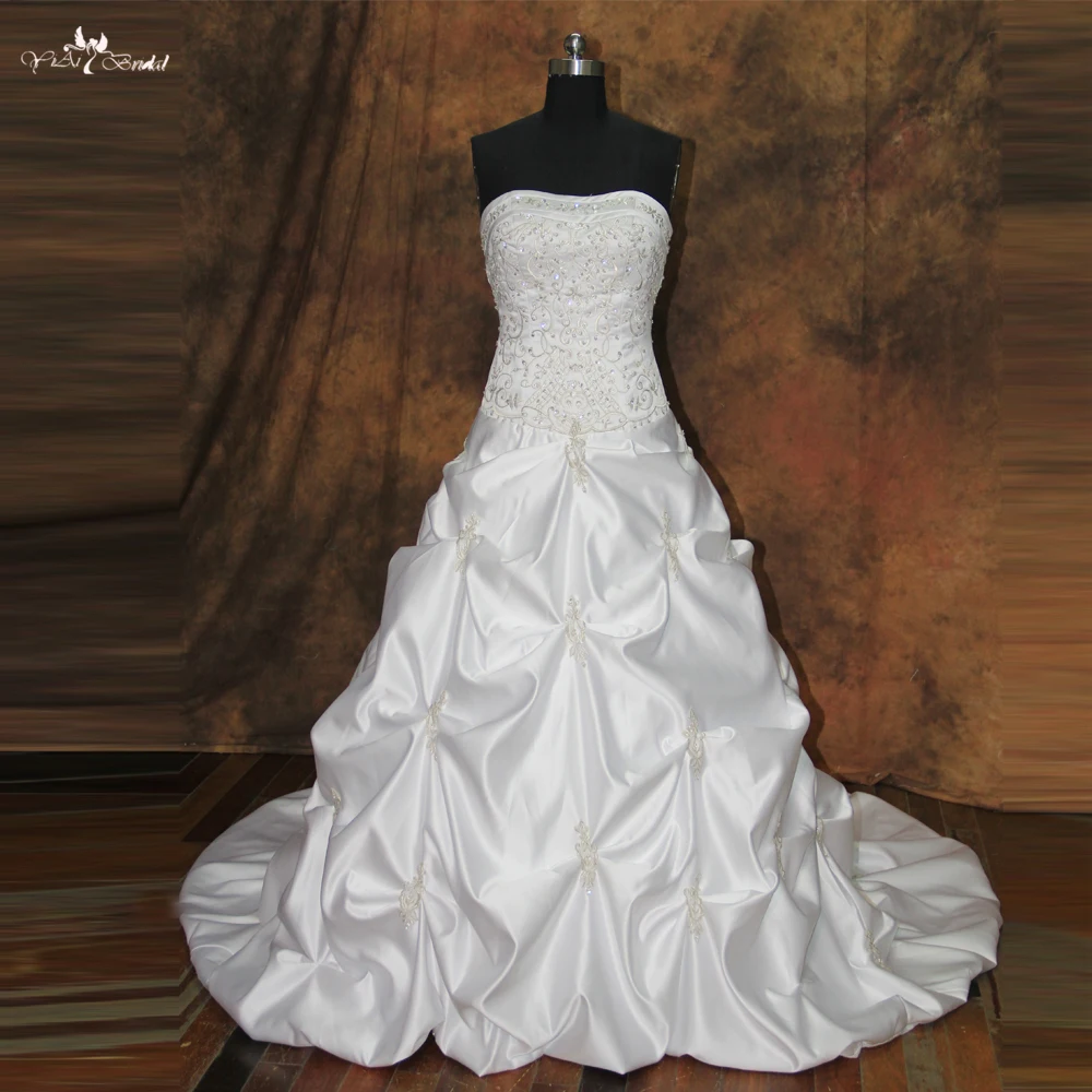 RSW261 свадебное платье без рукавов милое ТРАПЕЦИЕВИДНОЕ длинное|wedding gowns|sleeveless wedding