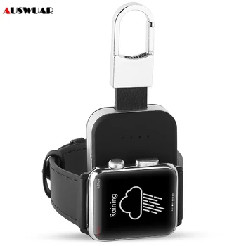 

External Battery Pack QI Wireless Charger for Apple Watch iWatch 1 2 3 4 5 Wireless Charger Power Bank 950mah Portable Outdoor