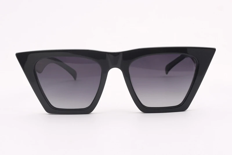 

High Quality Square Frame Women Fashion Sunglasses Straight Flat Shades UV400