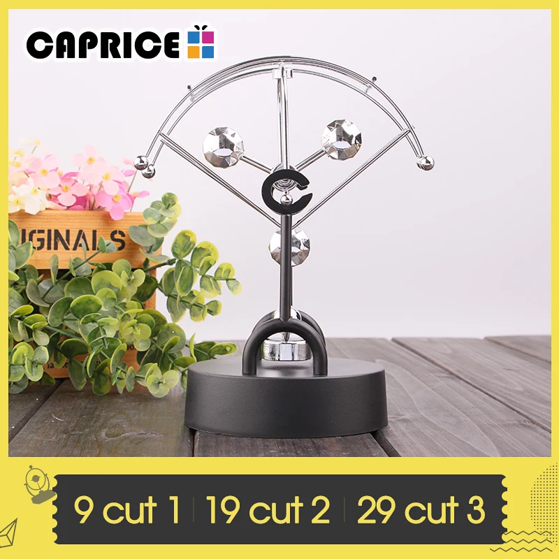 

Newton Cradle Balance Pendulum Plastic Cradle of Newtons Pendulum Physics Device Desktop Room Ornament Home Decoration NC-CD