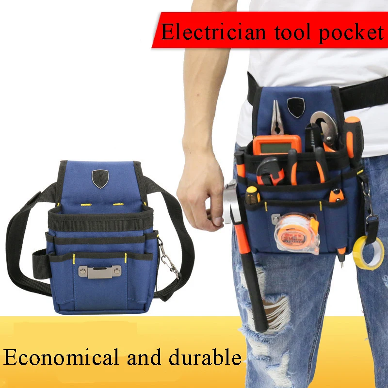 Многофункциональная оксфордская поясная сумка для инструментов, несколько мешков, деревообрабатывающий электрик, оборудование, специальный ремонтный набор, сумка для инструментов с ремнем