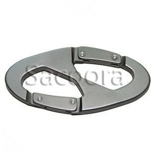 

1PCS Keychain Carabiner S-Biner Snap Hook Clip Paracord Hiking Scouts Buckle Alloy Free Shipping