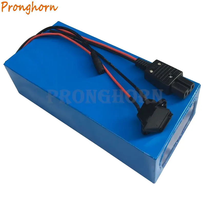 2000W 52V Battery 51.8V 25AH Lithium Battery 52V 25AH Electric Bike Battery use Samsung 35E cell with 50A BMS with 5A Charger