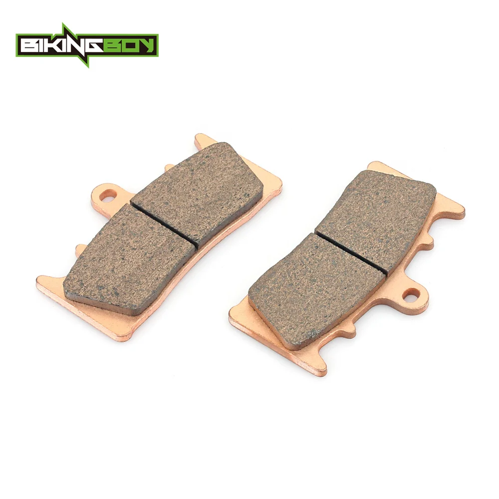 

BIKINGBOY Front Brake Pads Ninja ZX6R 98-02 ZX9R 96-01 ZX-12R 00-03 Mean Streak VN 1500 02 03 VN1600 04 ZZR 600 ZRX 1100 99 00