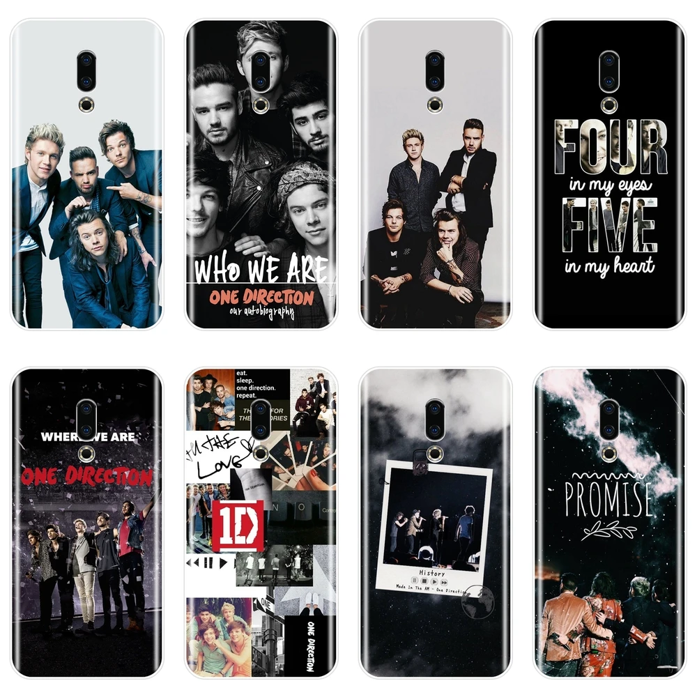 

Cool Back Cover For Meizu Pro 6 7 Plus U10 U20 One Direction Soft Silicone Phone Case For Meizu 16th 16x 15 Lite 16 Plus Case