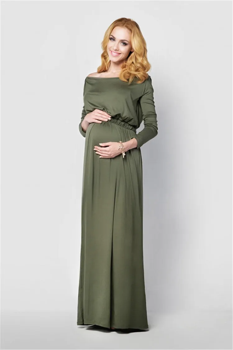 Новое платье для беременных фотография платья для беременных Платья для фотосессии модная одежда для беременных виноградник лозы G401 - Цвет: 1
