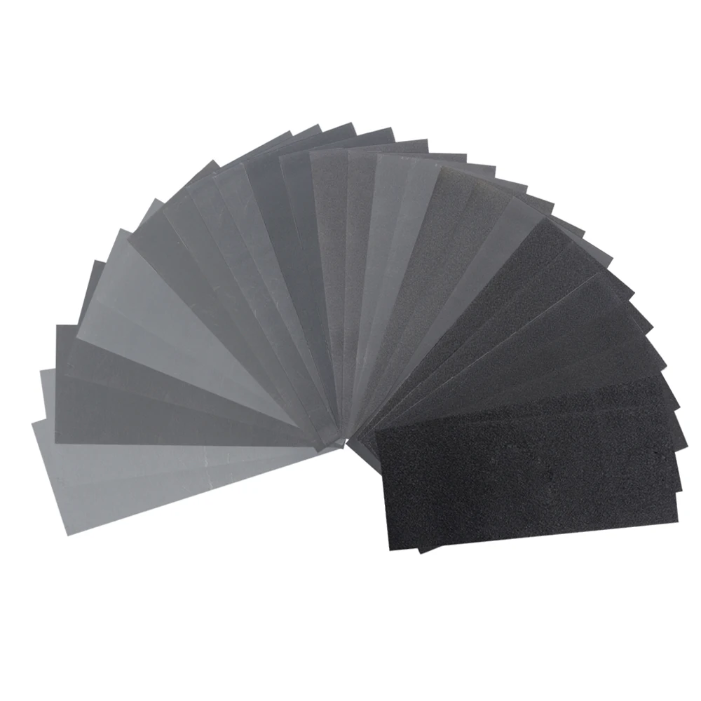 Sandpaper Water Sandpaper Car Polishing Silicone 28x23cm Waterproof