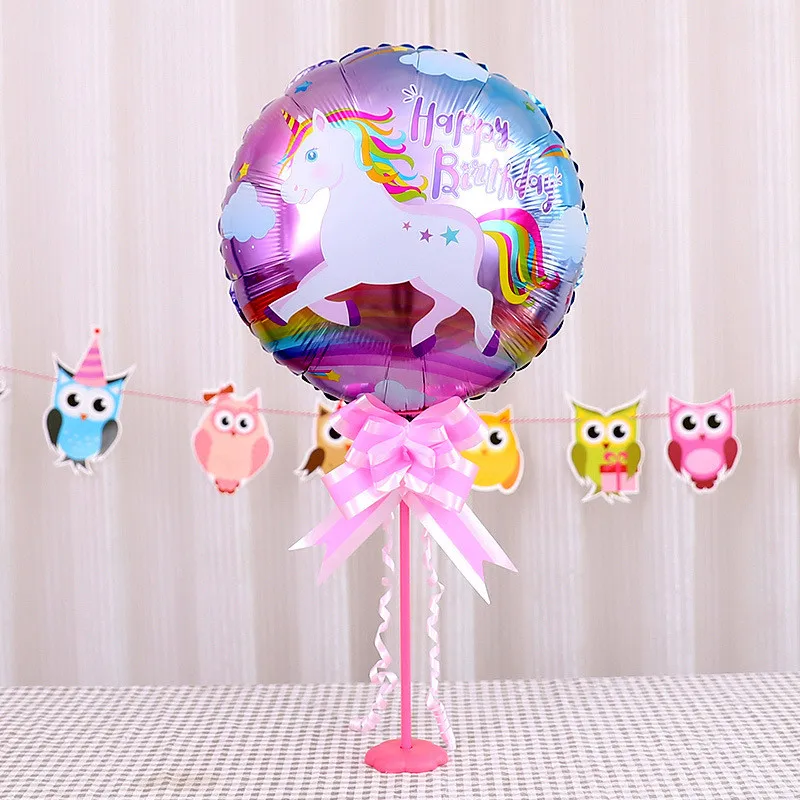 Rainbow Unicorn Party Table Decoration & Accessories Table Pendulum Balloons Birthday Baloons Wedding Table Decoration DE18 (11)