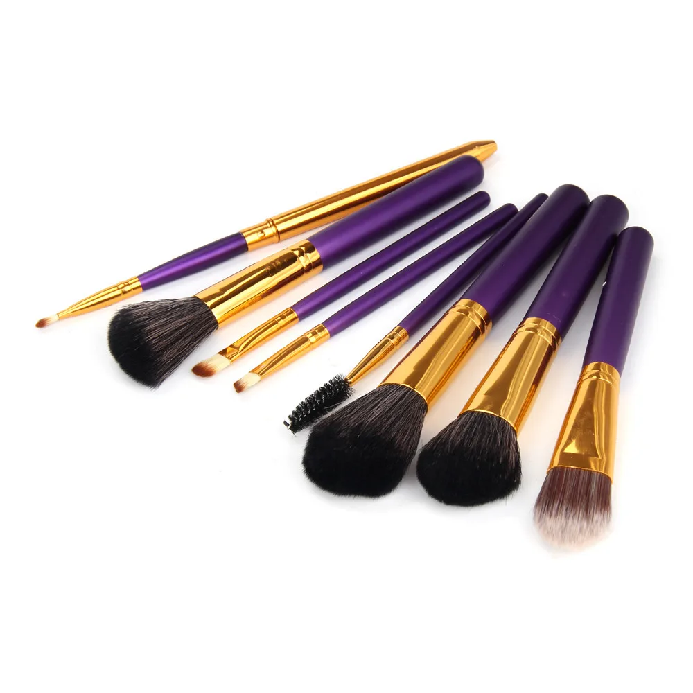 8Pcs Pro Makeup Cosmetic Brushes Set Powder Foundation Eyeshadow Lip