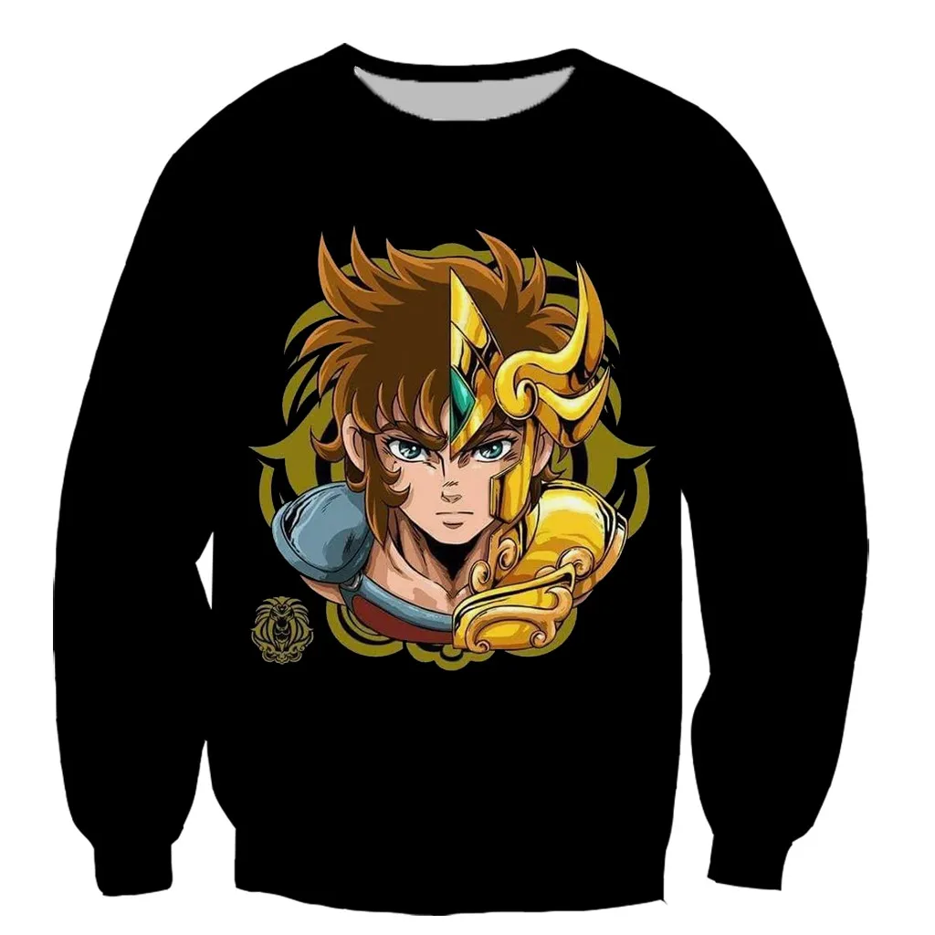 

Anime Saint Seiya men and women pullover sweatshirts plain sweatshirt 3D printed cool sweatshirts streetstyle sweatshirts