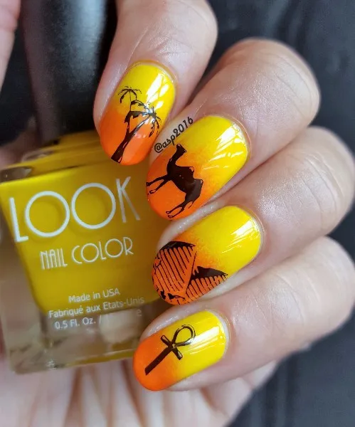 Born Pretty Stamping Template Egypt Image Badge Peacoak Theme Nail Born Pretty Stamping Template Egypt Image Badge Peacoak Theme Nail Art Stamp Plate 1 Pc In Templates From Beauty Health On Aliexpress