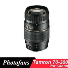 Тамроном 70-300 объектив с фиксированным фокусным расстоянием для Canon 70-300 мм f/4-5,6 di LD 1:2 макро телефото Объективы для 650D 700D 750D 760D 1300D 70D 60D T5i T6 T6s