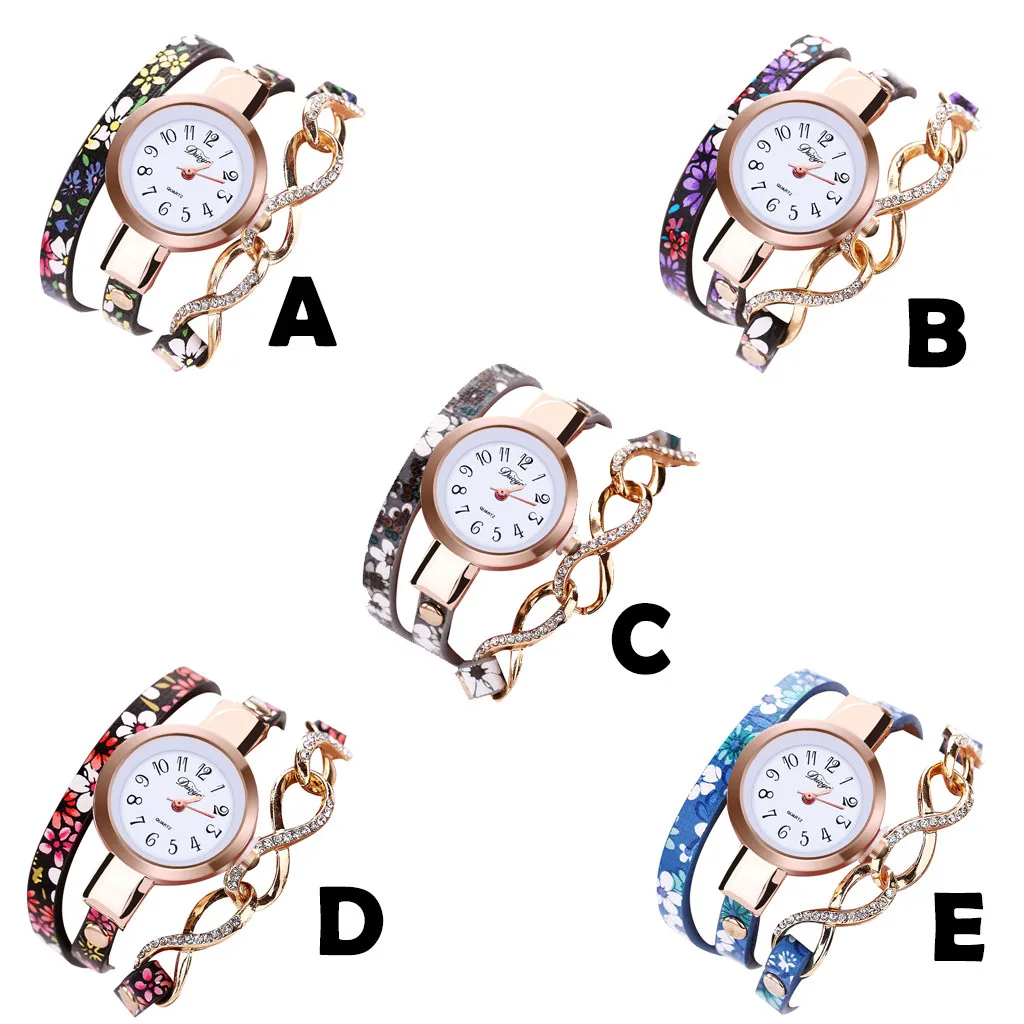Reloj mujer модные маленькие и Изысканные Циферблат с простым кожаным ремешком женские часы-браслет bayan kol saati женские часы#10