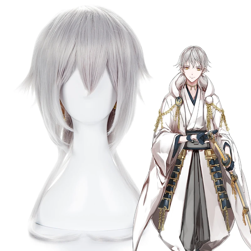 Аниме Touken Ranbu Hanamaru косплэй парики Tsurumaru Kuninaga косплэй парик термостойкие искусственные волосы для париков Хэллоуин Вечерние