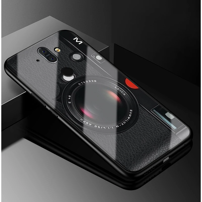 2 шт. модное Стильное закаленное стекло чехол для Nokia 8 Sirocco защитные чехлы Чехол