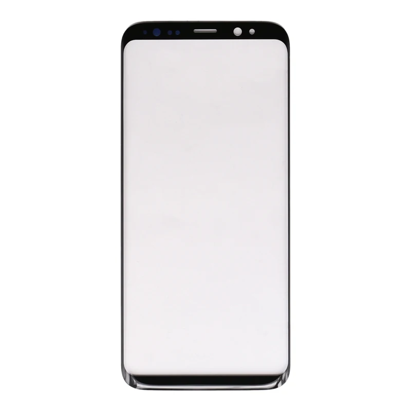 s8 glass black