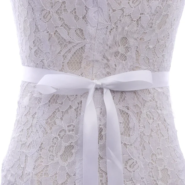 MissRDress Daimond Wedding Belt Crystal Flower Bridal Sash Silver Rhinestones Wedding Sash For Bridal Bridesmaid Dresses JK843 pure white