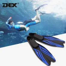 DEX стиль плавники для плавания плавники для подводного плавания Ласты для ног Флиппер для взрослых плавники для подводного плавания
