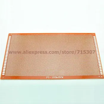 

PHISCALE 2pcs 13*25/ 13x25cm bakelite universal board/ circuit board/ pegboard thickness 1.2mm