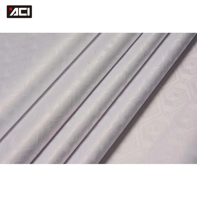 ACI Длина 10 ярдов/ комплект из обуви в африканском стиле ткань Нигерия жаккард белого цвета в африканском стиле фут в африканском стиле; Модный узор парча в Гвинейском стиле Лидер продаж