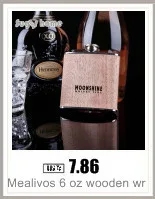 Mealivos 8 унц. 304 нержавеющая сталь коричневый виски плоская фляжка Персонализированные Ликер кувшин водка бутылка рома алкоголя