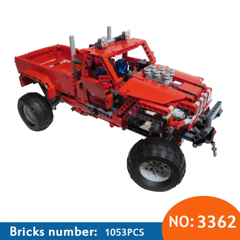 New 3362 Customised Pick-Up Truck Truck Building Block Bricks Toy Boy Game Model Car DIY Gift Compatible with 42029 New 3362 Customised Pick-Up Truck Truck Building Block Bricks Toy Boy Game Model Car DIY Gift Compatible with 42029