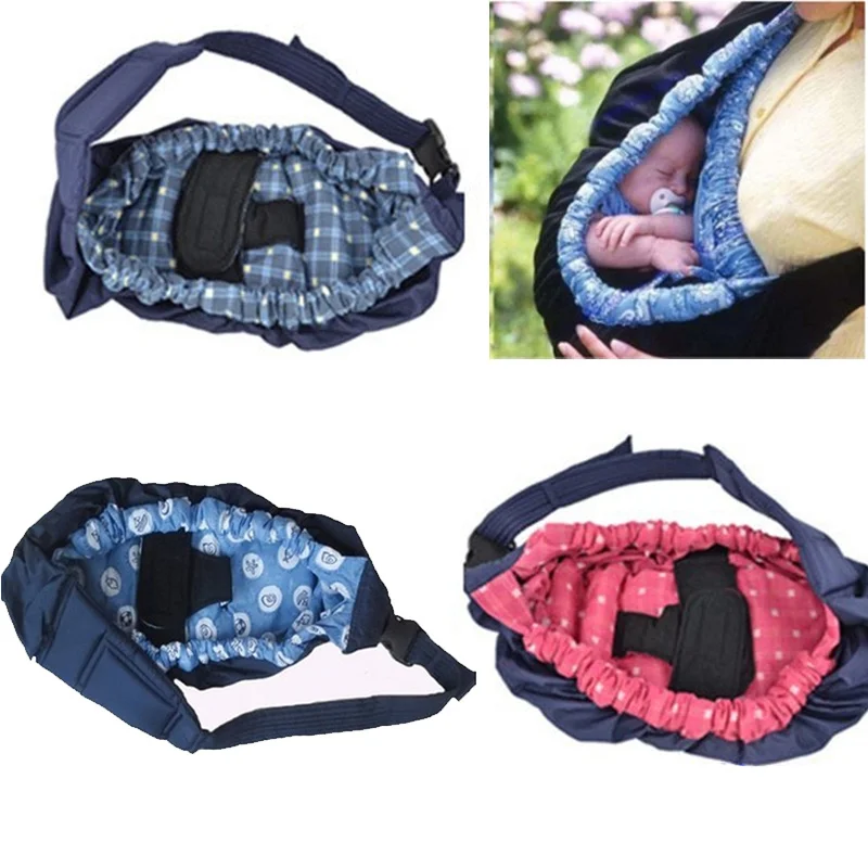 New Infant Newborn Baby Carrier Bag Cradle Sling Wrap Stretchy Nursing Papoose Cotton Pouch FJ88 ...