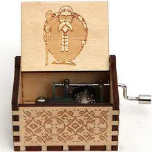 Ручная вытянутая деревянная музыкальная шкатулка с драконом, тематическая фигурка, игрушечный механизм Caja, музыкальный подарок на Рождество, подарки на день рождения для мальчика