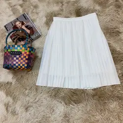 2019 Новая женская модная пикантная однотонная Асимметричная длинная юбка с оборками 0430