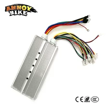 DC Motor Controller Electric Bicycle Accessories 48V60V72V84V96V 2000W 70A Hub Motor Controller 36mosfet Sine Wave Controller