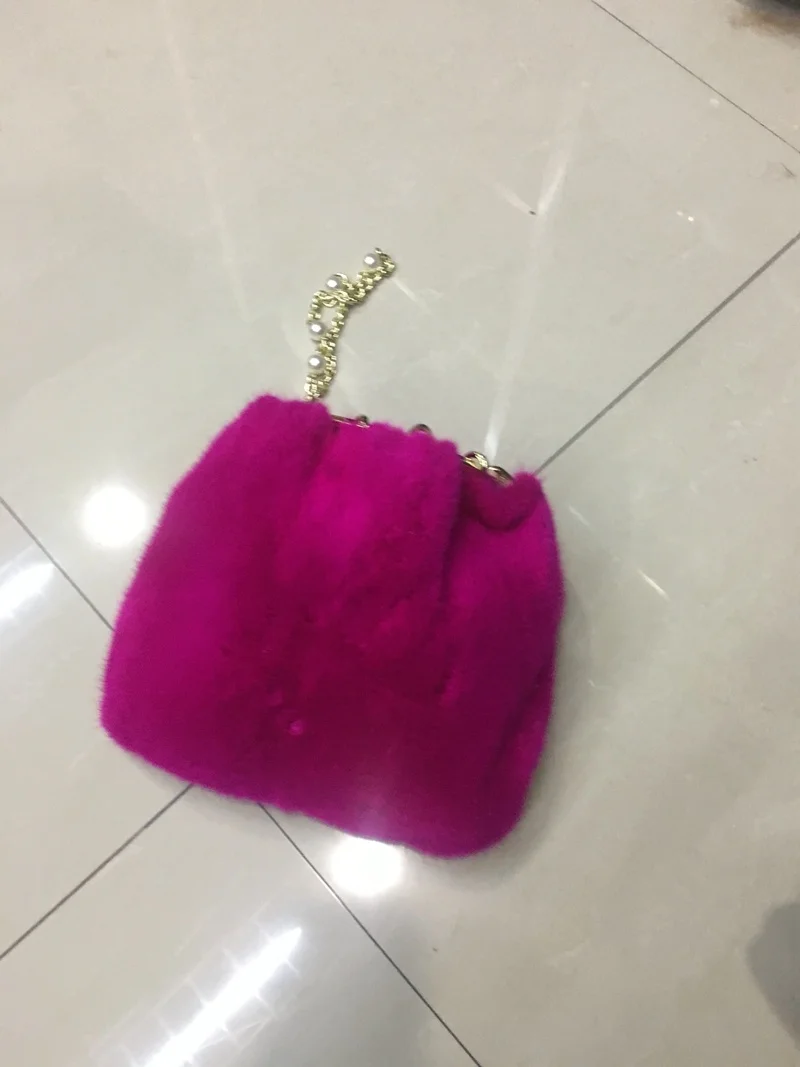 100% natural mink fur handbag (6)