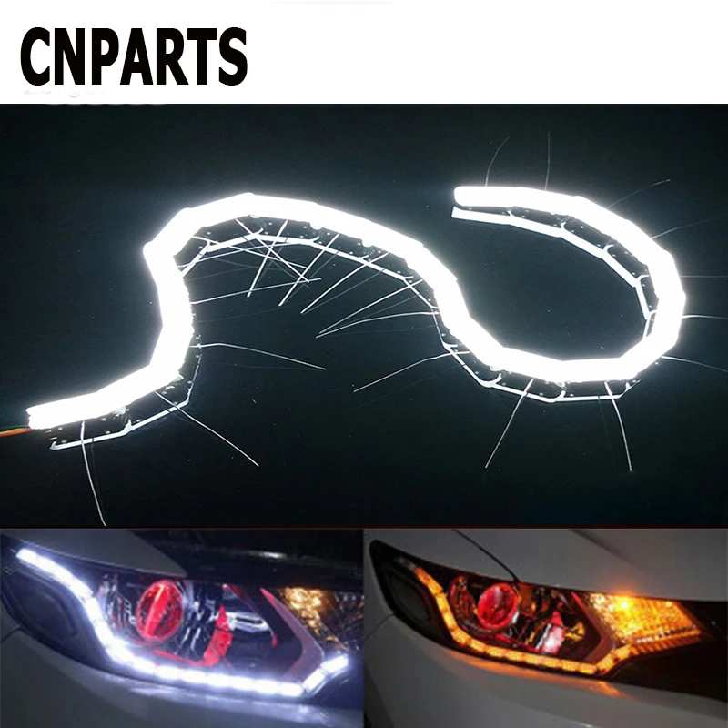 CNPARTS 2X дневные ходовые огни дневного Включите свет Singal с украшением в виде