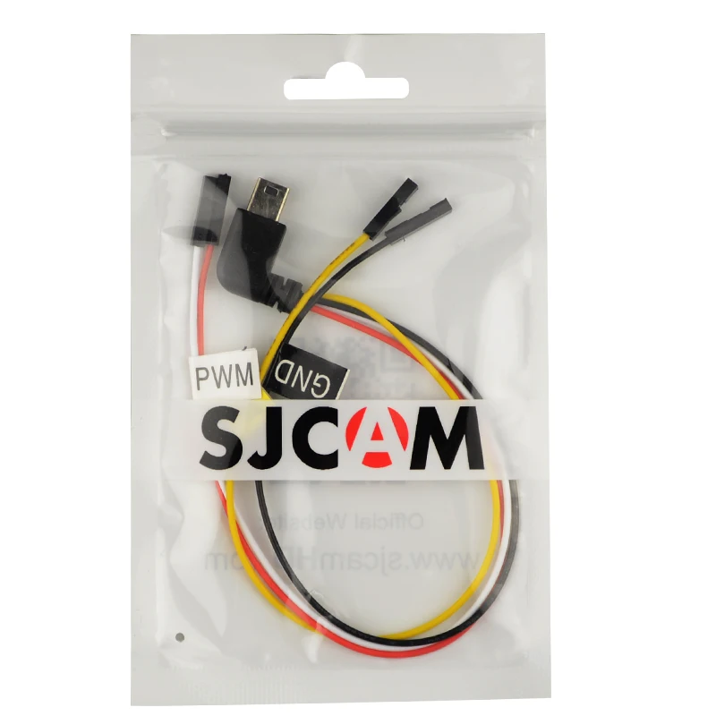 SJCAM Mini USB to AV Out Cable PWM RC Drone Cable for Aerial FPV for
