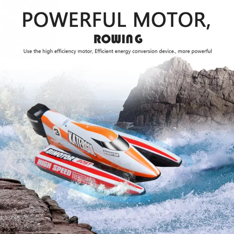 2018 New Great Toys 3312M 2.4GHZ High Speed Mini Rechargable Electric Sport RC Boat