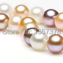 Shitou 00559 7.5-" 10-11 ММ ПРИРОДНЫЙ ЮЖНОГО МОРЯ НЕПОДДЕЛЬНАЯ БЕЛОЕ ЗОЛОТО РОЗОВЫЙ ИДЕАЛЬНЫЙ ЖЕМЧУЖНЫЙ БРАСЛЕТ